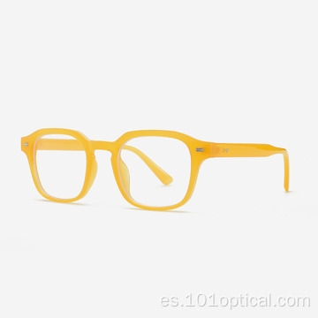 Gafas de luz azules rectangulares para mujeres y hombres